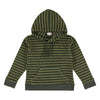 morley krane soft stripe sweatshirt cilantro