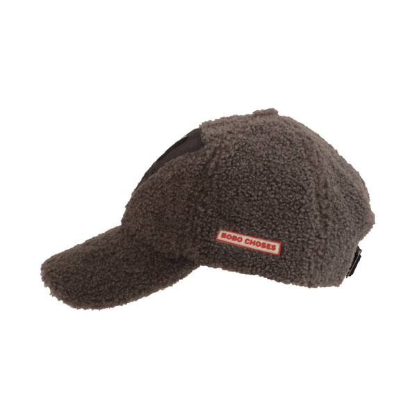 bobo choses dog sheepskin cap 