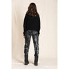 finger in the nose solange slouchy tie dye jeans black