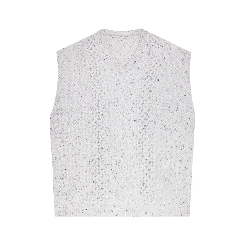 the new society noel womens vest white