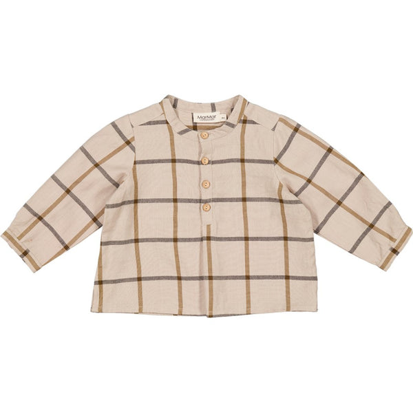 marmar copenhagen totoro baby long sleeve top llama check