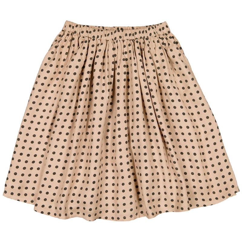 louis louise marie helene polka dot skirt blush – kodomo