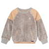 a monday in copenhagen percy teddy sweatshirt grey