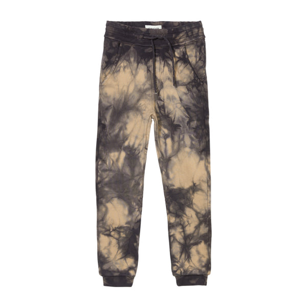 finger in the nose sprint tie dye sweatpants black