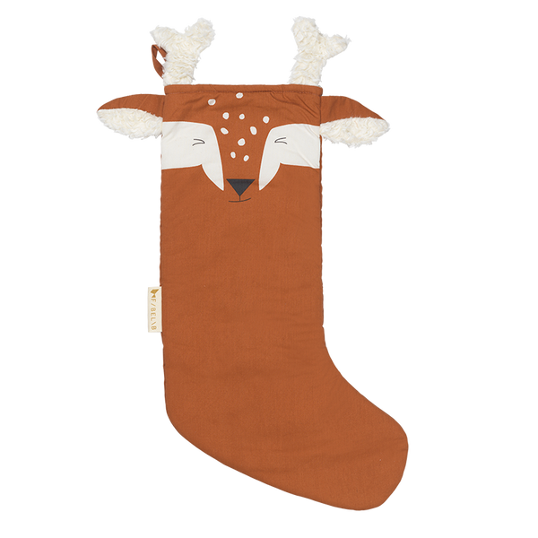 fabelab christmas deer stocking cinnamon