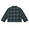 bonton check blazer green