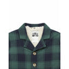 bonton check blazer green