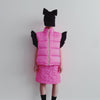 caroline bosmans puffer vest pink