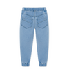 kids on the moon sky denim trousers blue