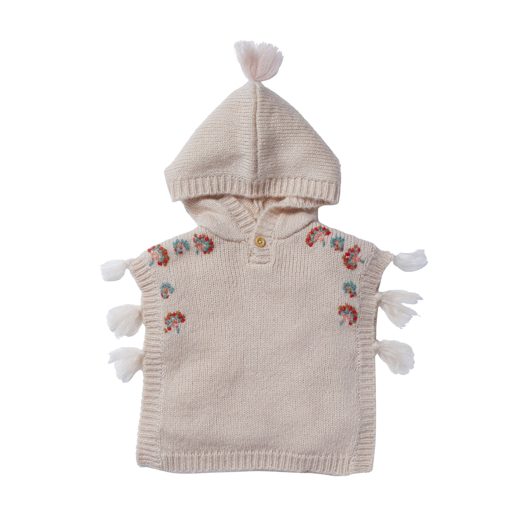 bonheur du jour lucy sweater rose, european children's clothing at kodomo boston free shipping