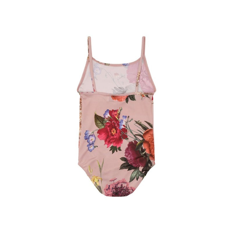 christina rohde floral swimsuit pale rose – kodomo