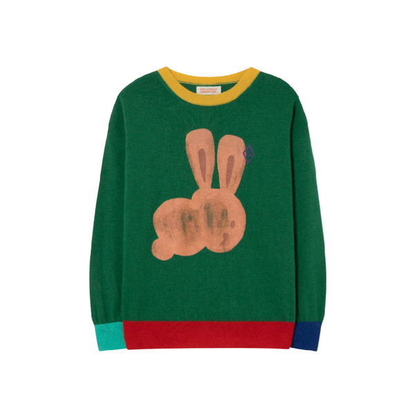 the animals observatory bull sweater green rabbit