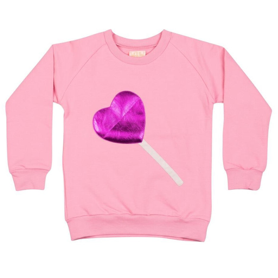 wauw capow by bang bang copenhagen sweetheart sweatshirt