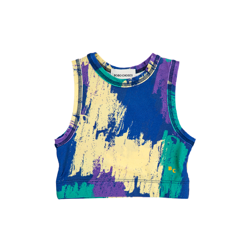 bobo choses shadows all over sport tank top