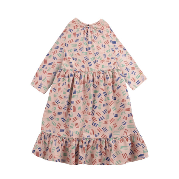 bobo choses scratch all over woven mini dress