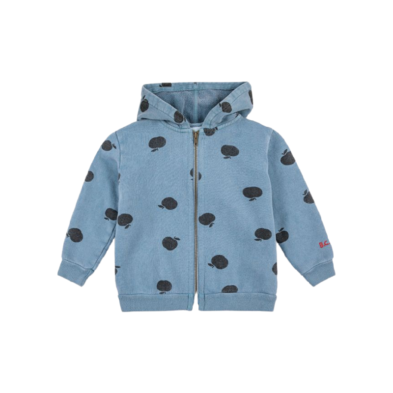 bobo choses poma hooded baby sweatshirt blue – kodomo