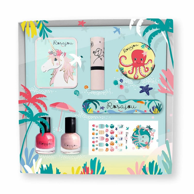 rosajou summer beauty and makeup set