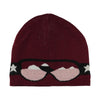 molo kenzie hat maroon, children's cold weather accessories, maroon ski beanie