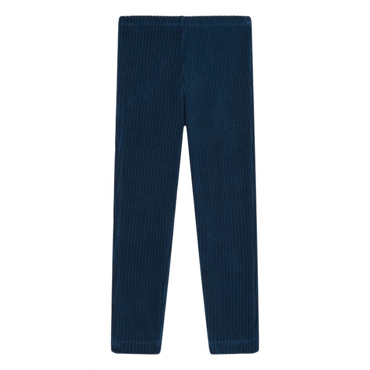 hundred pieces corduroy leggings blue