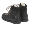 angulus tex boot black with zipper and laces, children's shoes