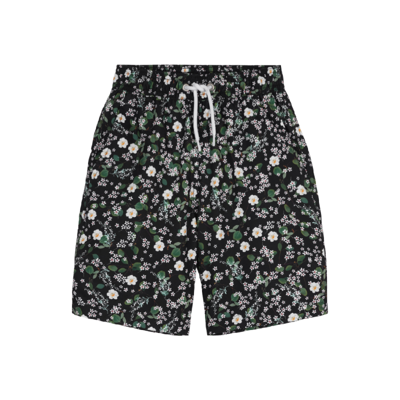 wolf & rita simao swim trunks black garden