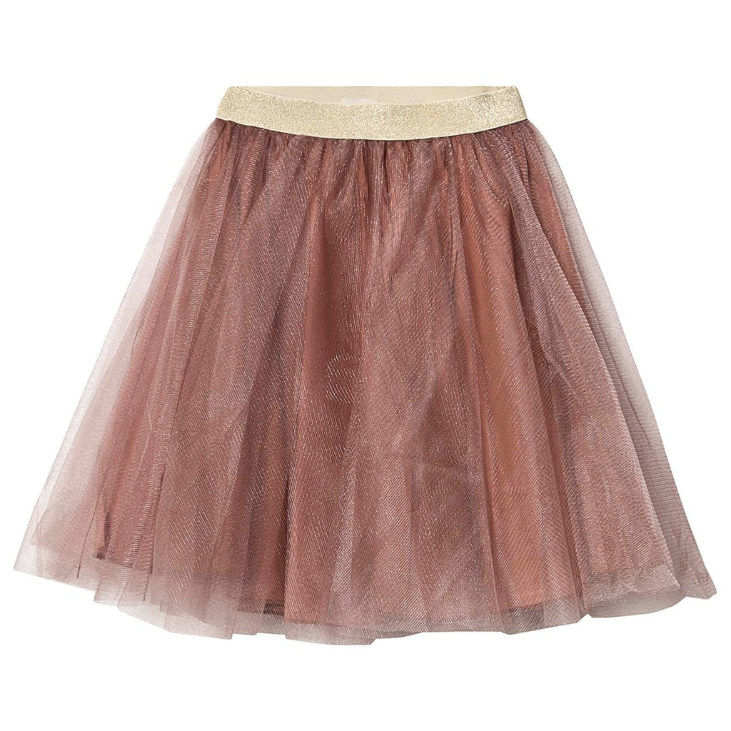 marmar copenhagen solo ballerina skirt rose nut - kodomo boston, fast shipping, glittery girls skirts